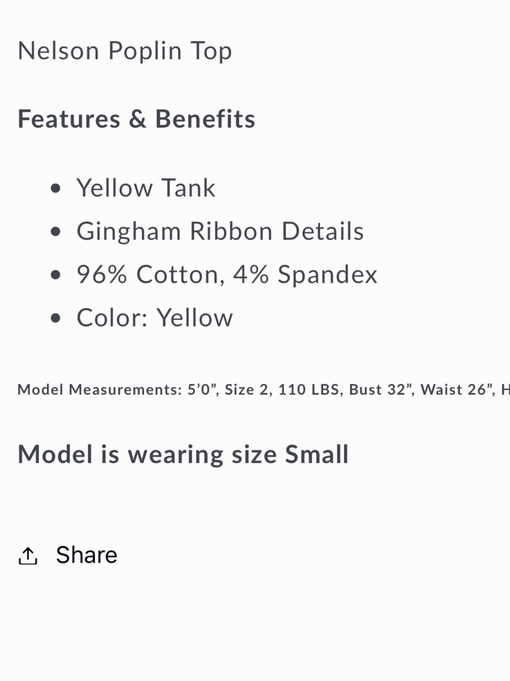 Pretty garbage Yellow Ruffle-Trim top - Picture 4 of 4